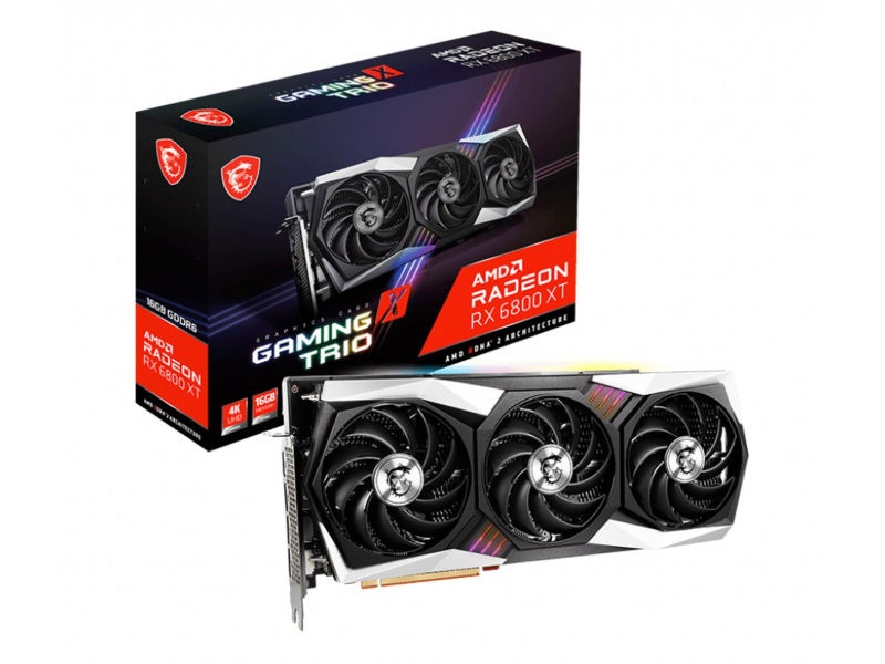 MSI Radeon RX 6800 XT GAMING X TRIO 16GB GDDR6